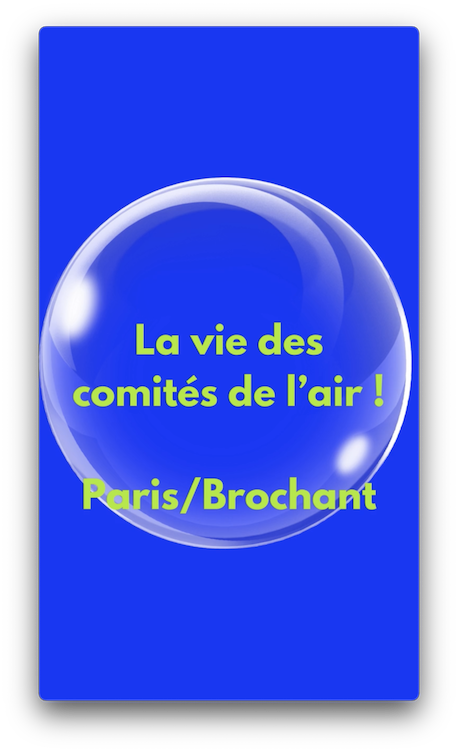 La vie des comités de l'air Brochant